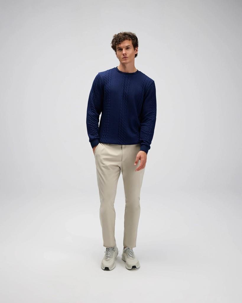 Ellesse EM623-NV Erkek Lacivert Kazak