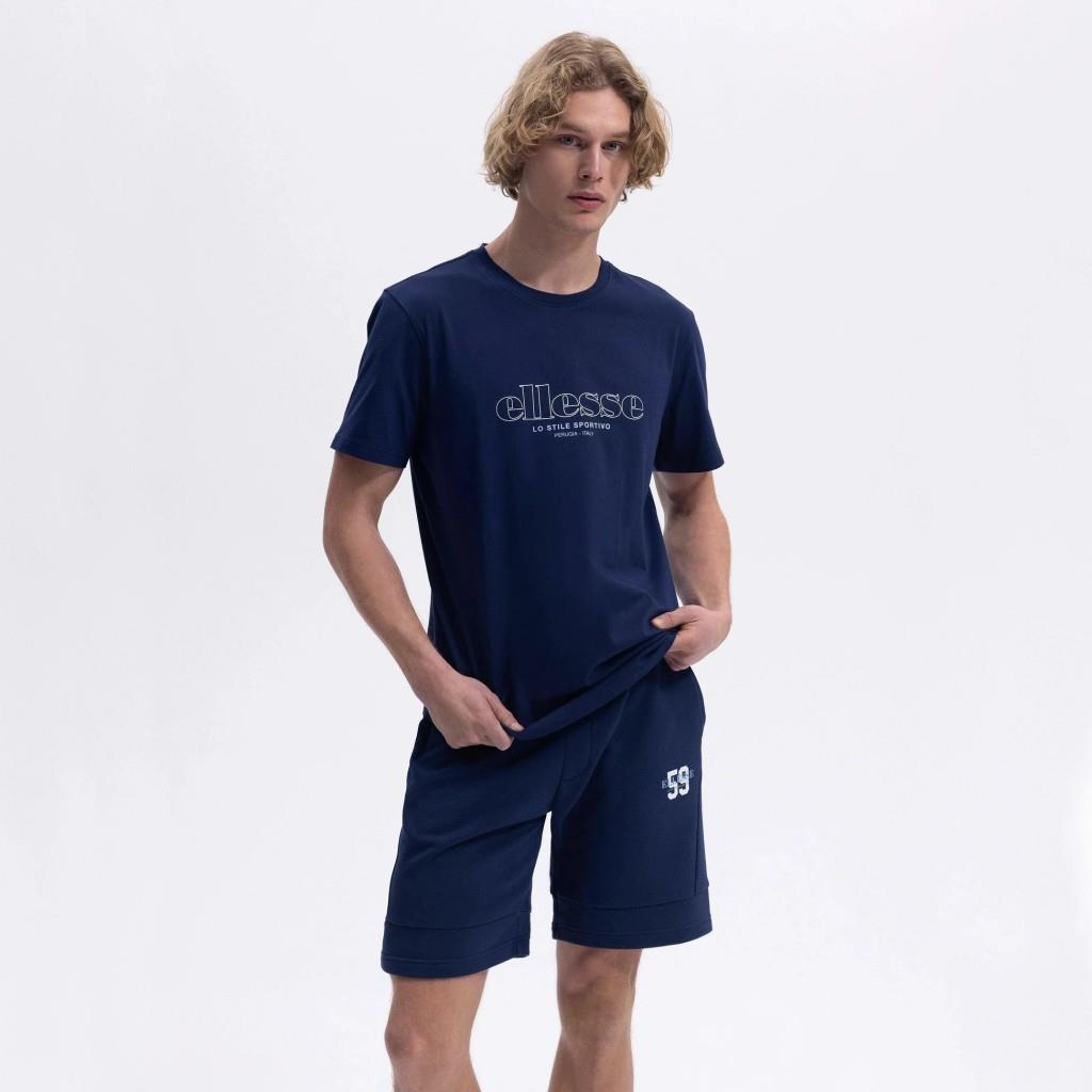 Ellesse Erkek Lacivert Tişört EM451-NV