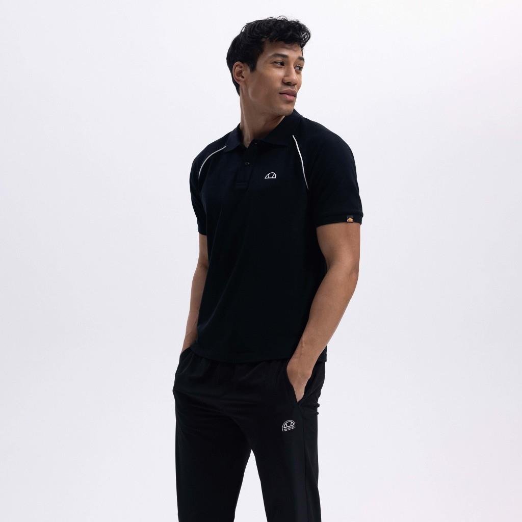Ellesse Erkek Siyah Polo Yaka Tişört EM407