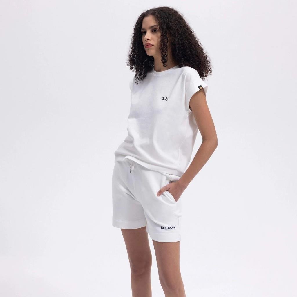 Ellesse Kadın Kırık Beyaz Pamuklu Şort – EF406-OF