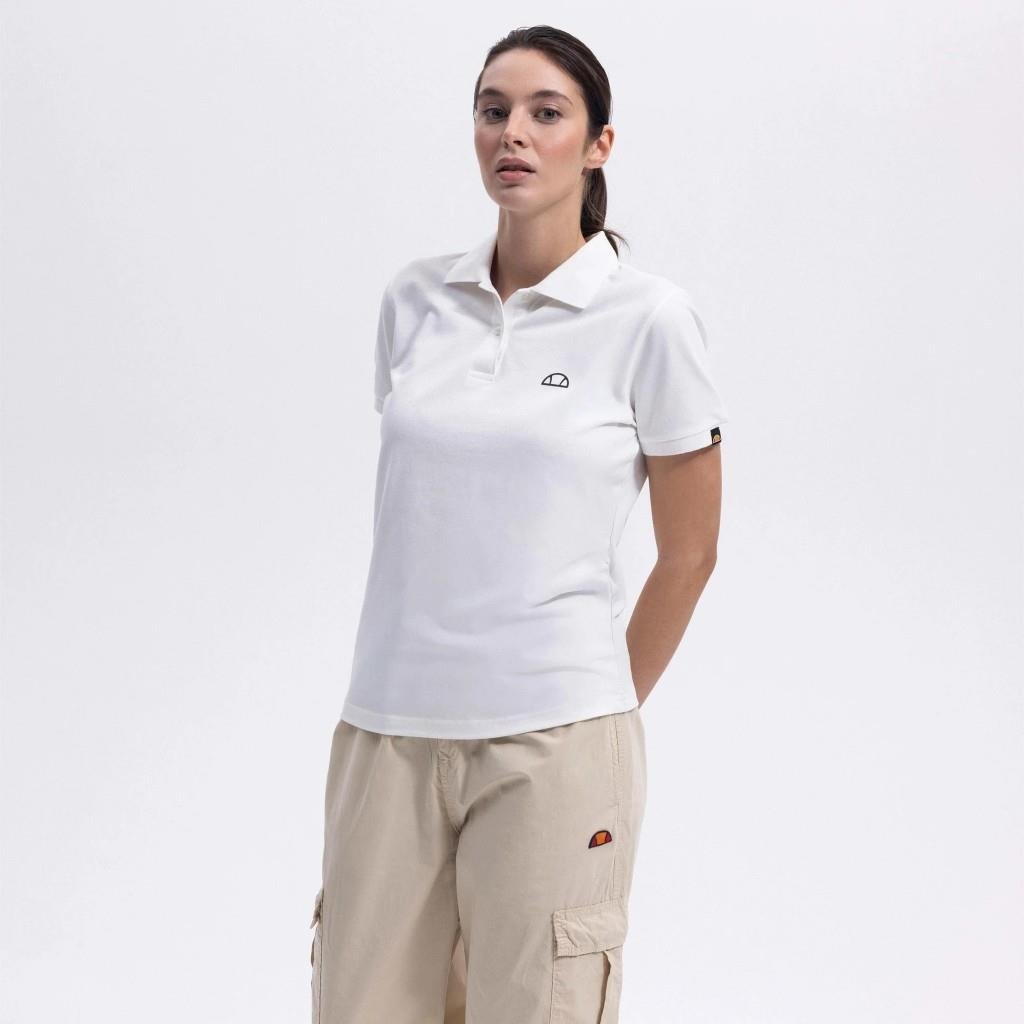 Ellesse Kadın Kırık Beyaz Polo Yaka Tişört – EF393-OF