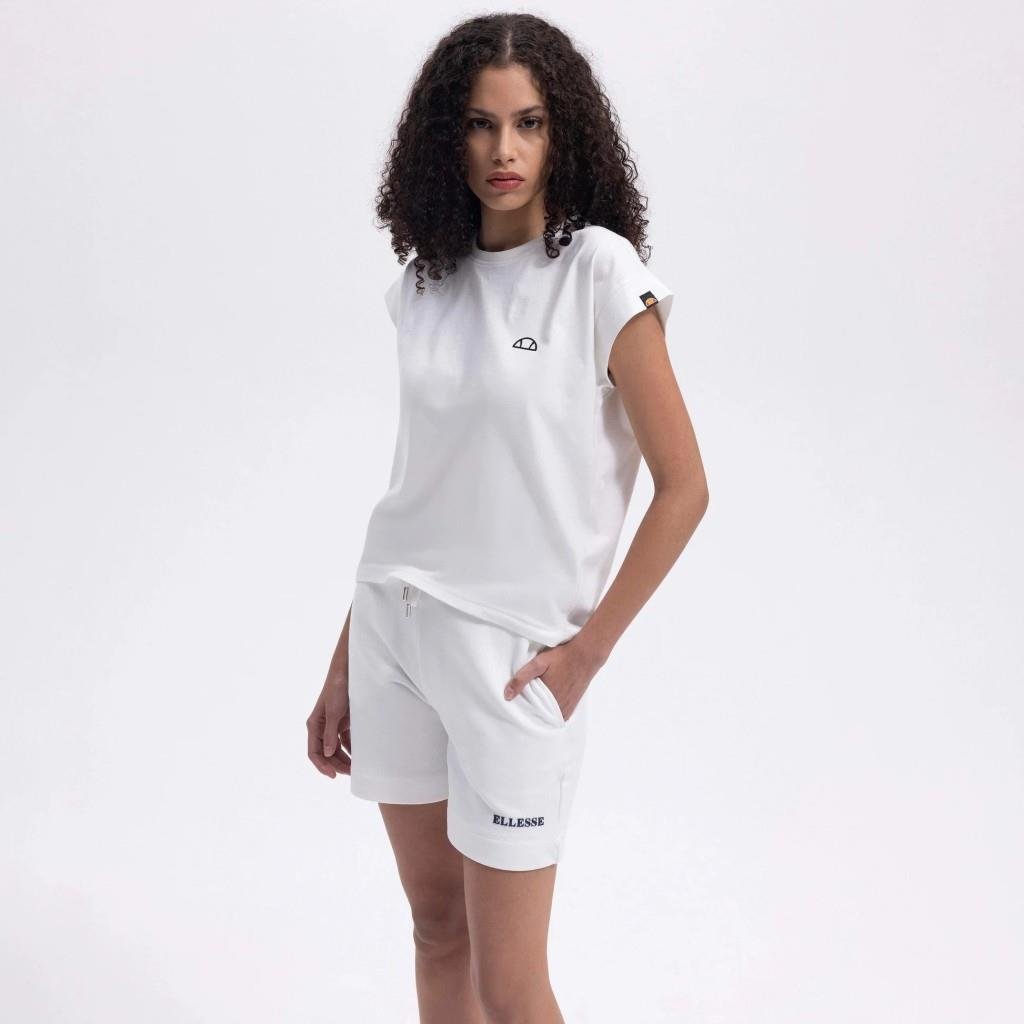 Ellesse Kadın Kırık Beyaz Tişört - EF450-OF
