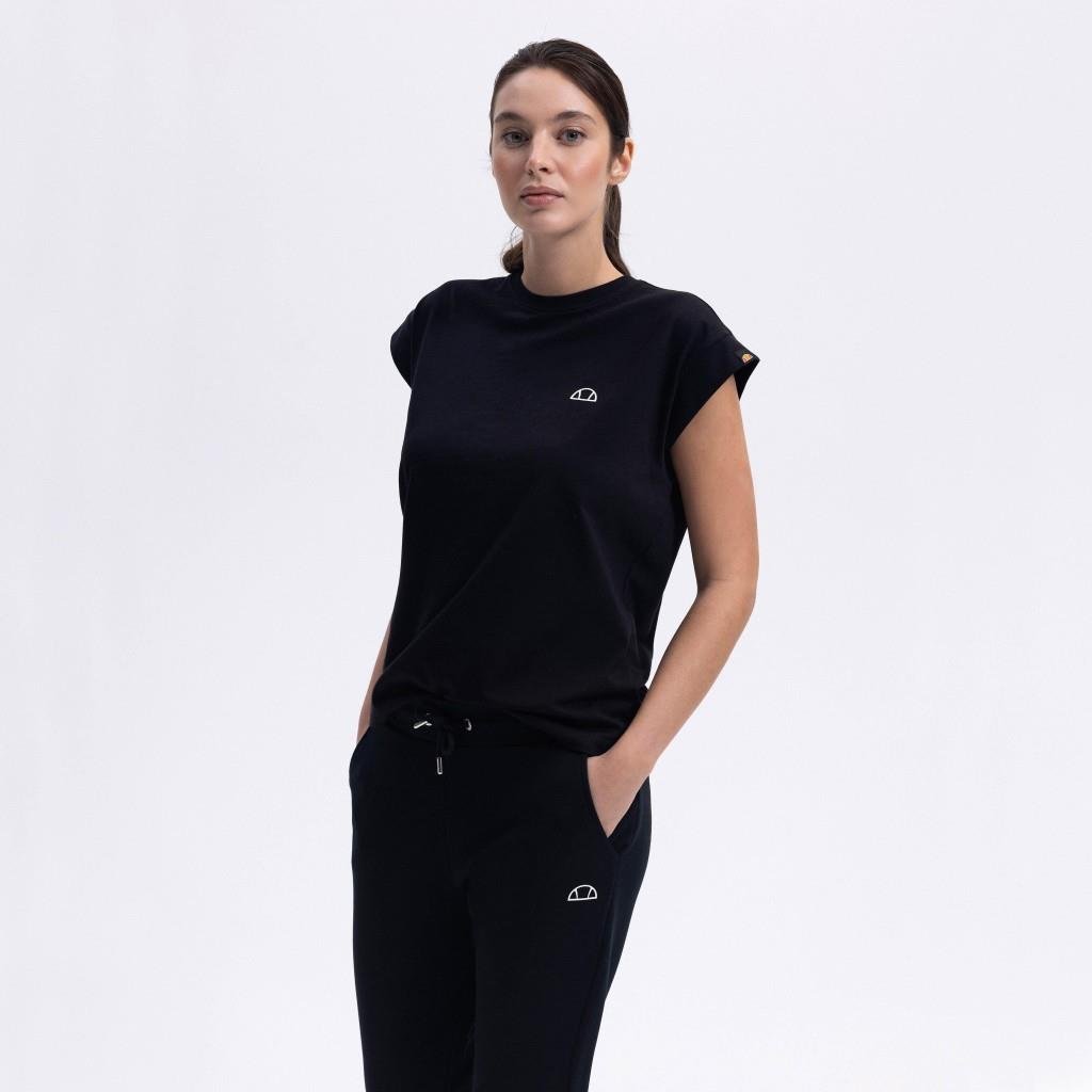 Ellesse Kadın Siyah Tişört - EF450-BK