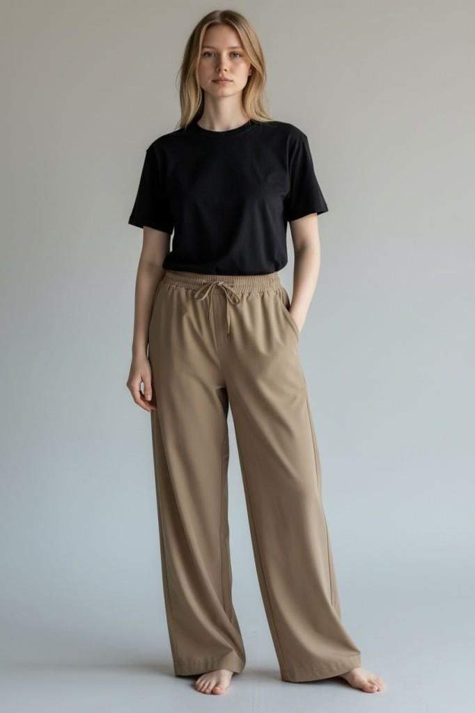 Exuma 1523127 Kadın Kahverengi Eşofman Altı