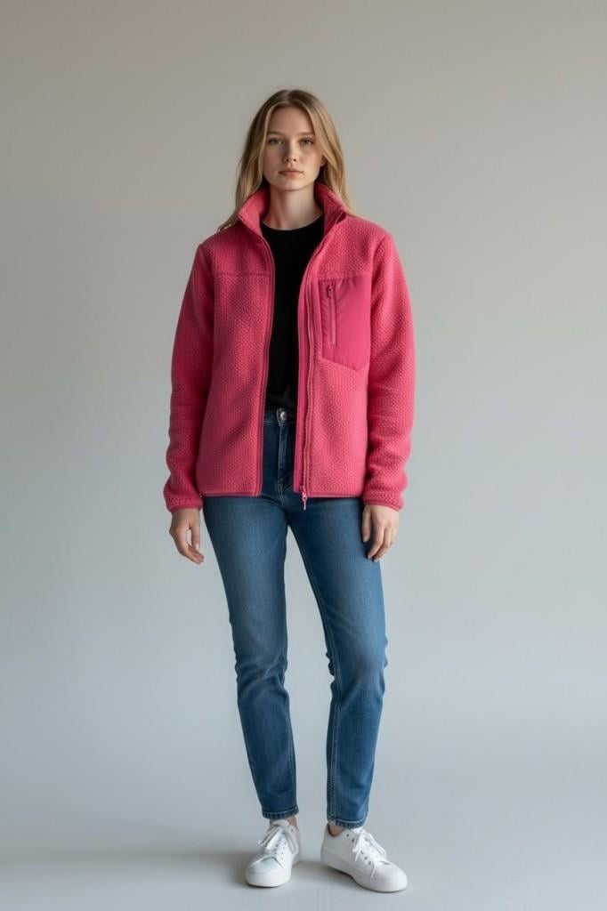 Exuma 2421149 Kadın Peluş Polar Pembe