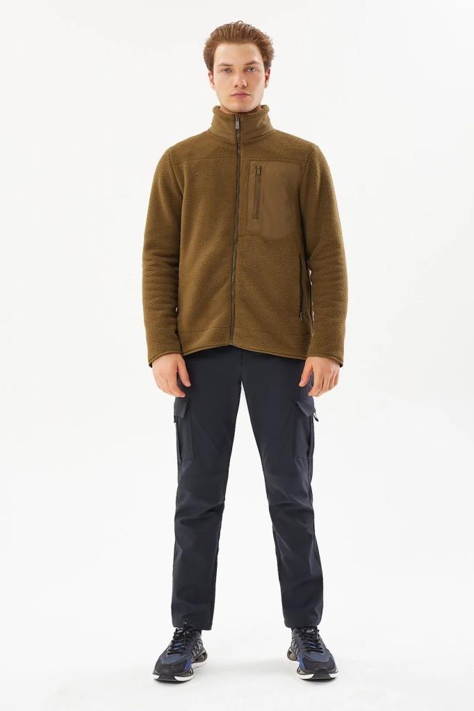 Exuma Erkek Haki Peluş Polar 2411149