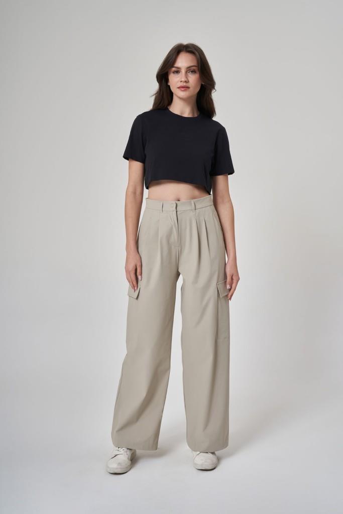 EXUMA KADIN PANTOLON-1523062 KUM