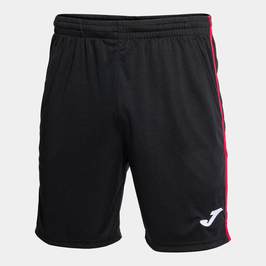 Joma 102252.106 Open III Erkek Siyah Kırmızı Tenis Şort