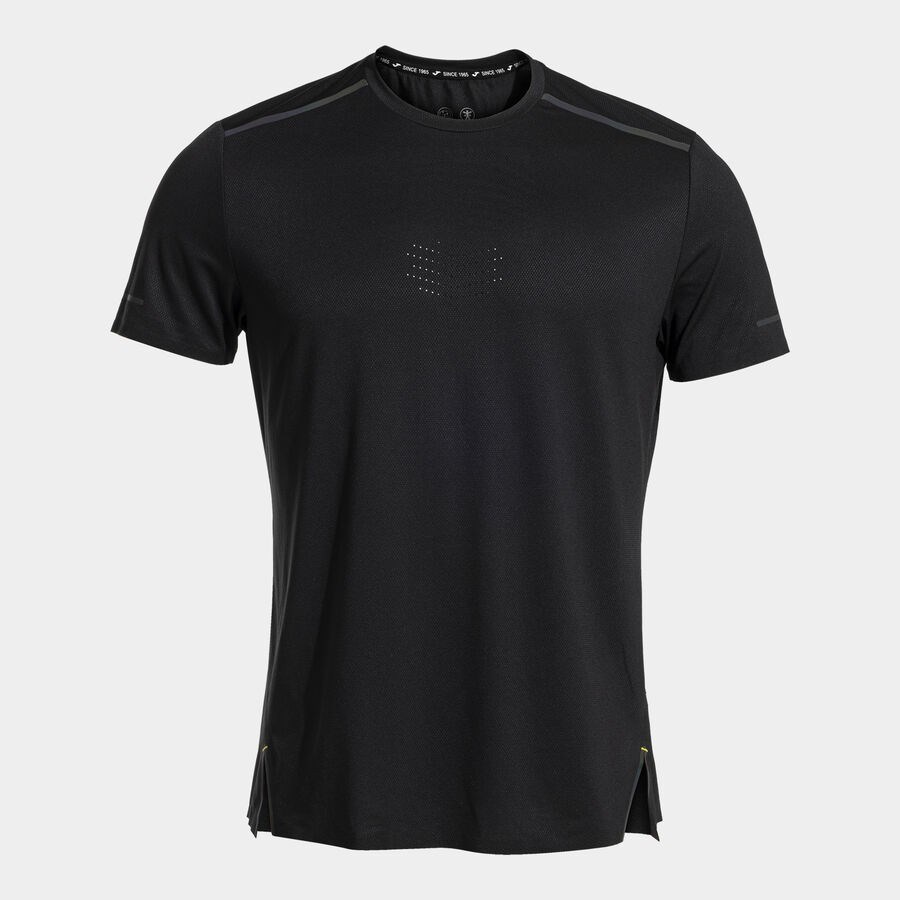 Joma 103538.100 Sleeve Erkek Siyah Spor Tişört