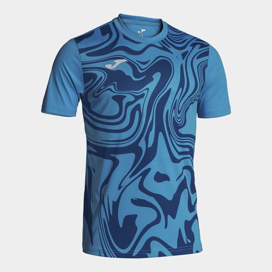 Joma 103729.383 Lion II Erkek Mavi Spor Tişört
