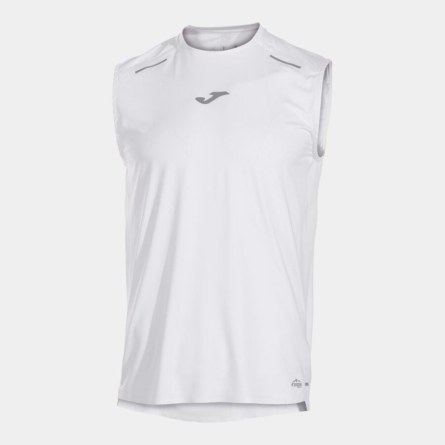 Joma 104645.200 Trail Erkek Beyaz Kolsuz Spor Tişört