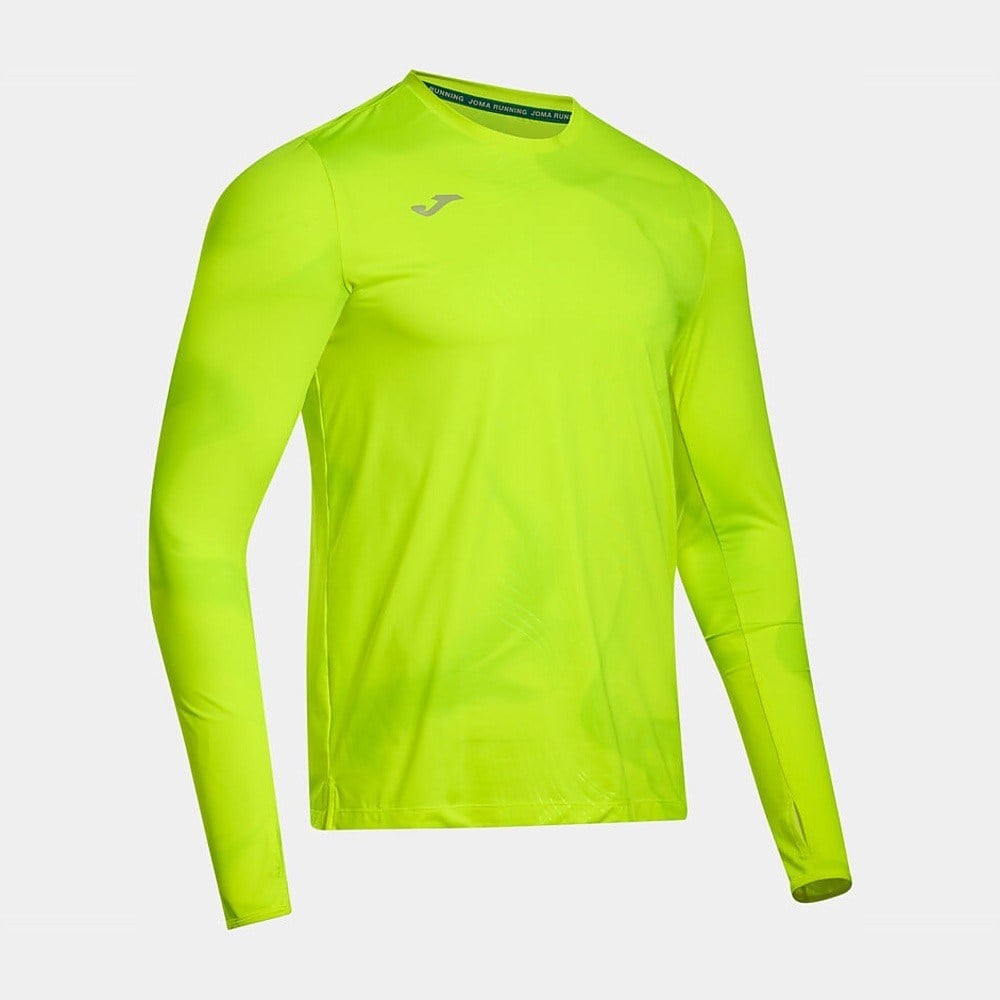 Joma 104784.060 R-Night Erkek Uzun Kollu Tişört - Neon Sarı