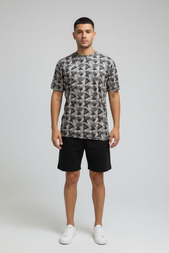 Joma 4241119-GRİ R-Trail Erkek Siyah Spor Tişört