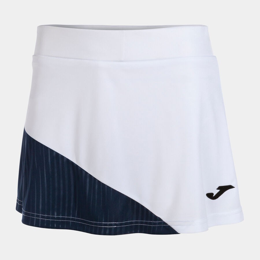 Joma 901859.203 Kadın Beyaz Lacivert Kadın Tenis Etek