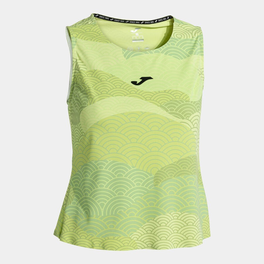 Joma 902366.486 Challenge Kadın Sarı Kolsuz Tişört