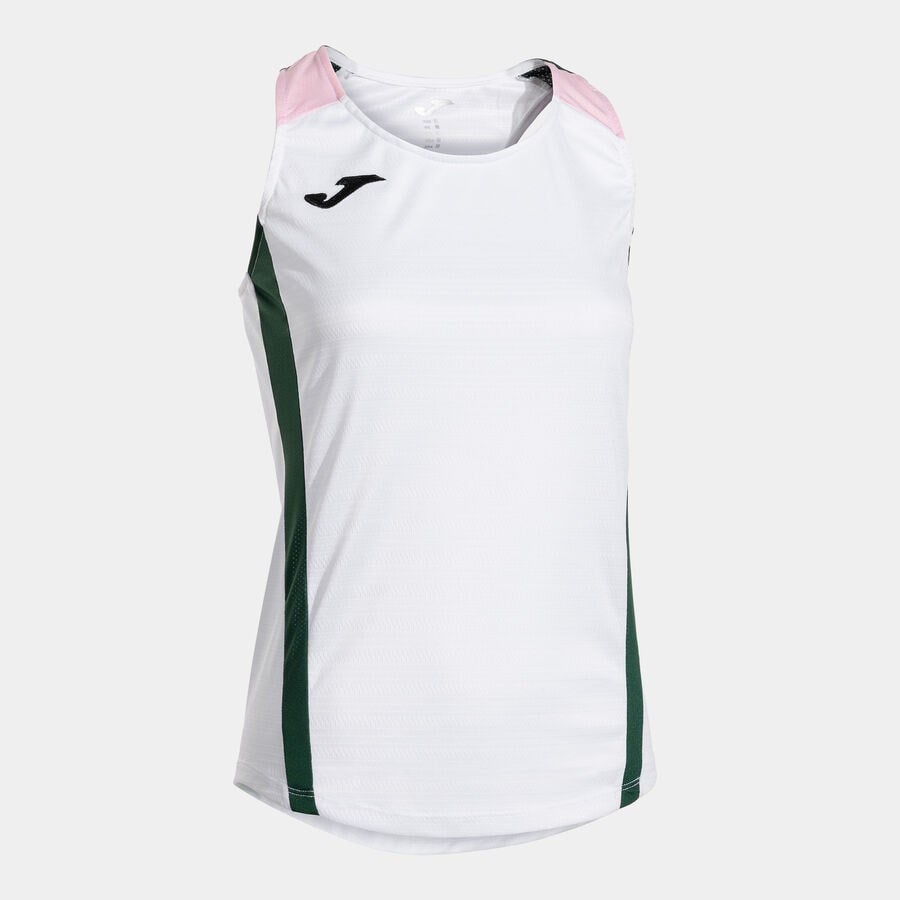 Joma 902521.213 Montreal Kadın Kolsuz Beyaz Spor Tişört