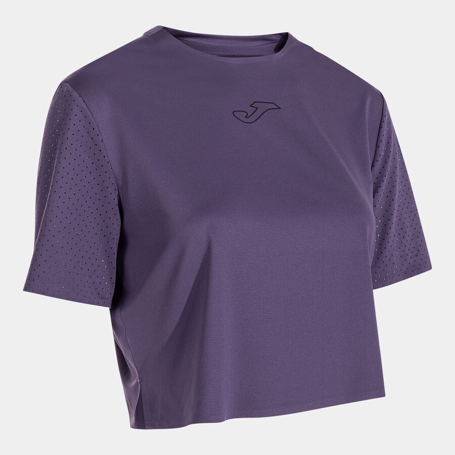 Joma 902669.579 R-Night Kadın Mor Spor Crop Tişört