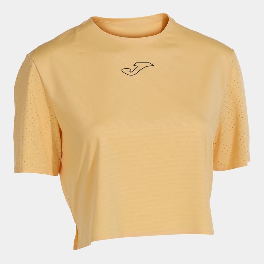 Joma 902669.826 R-Night Kadın Sarı Spor Crop Tişört