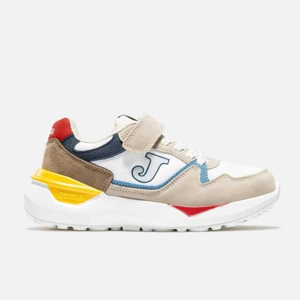 Joma J3080S2633V C.3080 JR Çocuk Günlük Spor Ayakkabısı - Beyaz/Bej