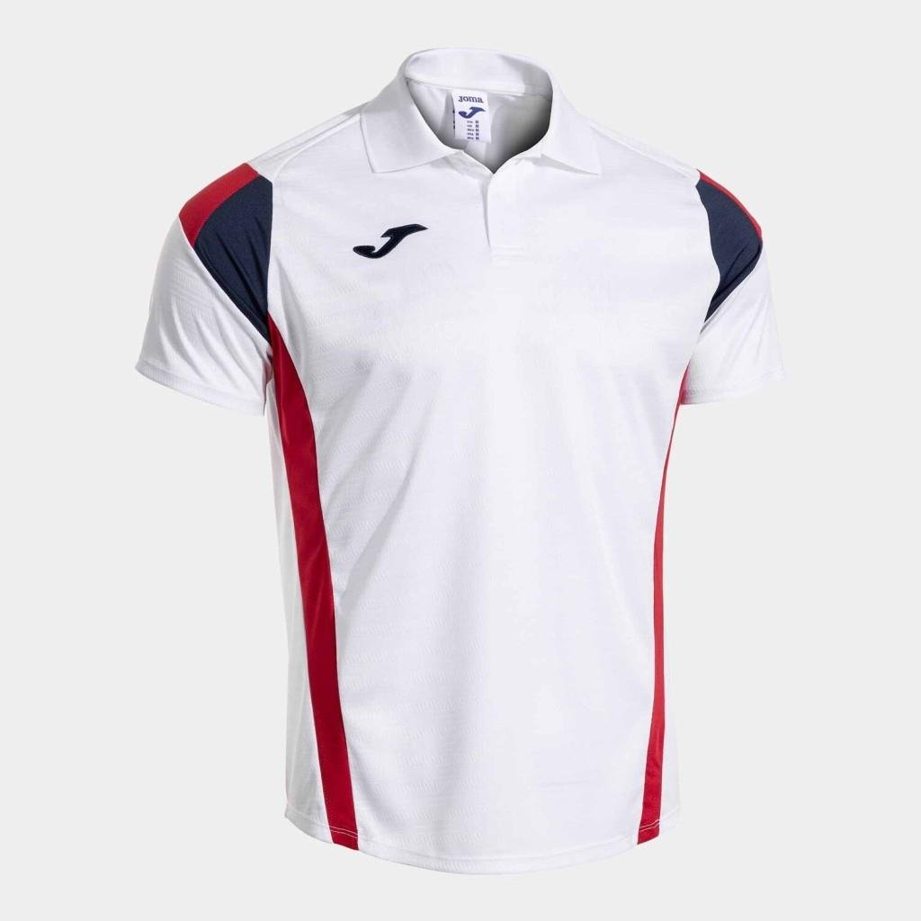 Joma Montreal Erkek Kırmızı Beyaz Polo Yaka Spor Tişört 104302.206
