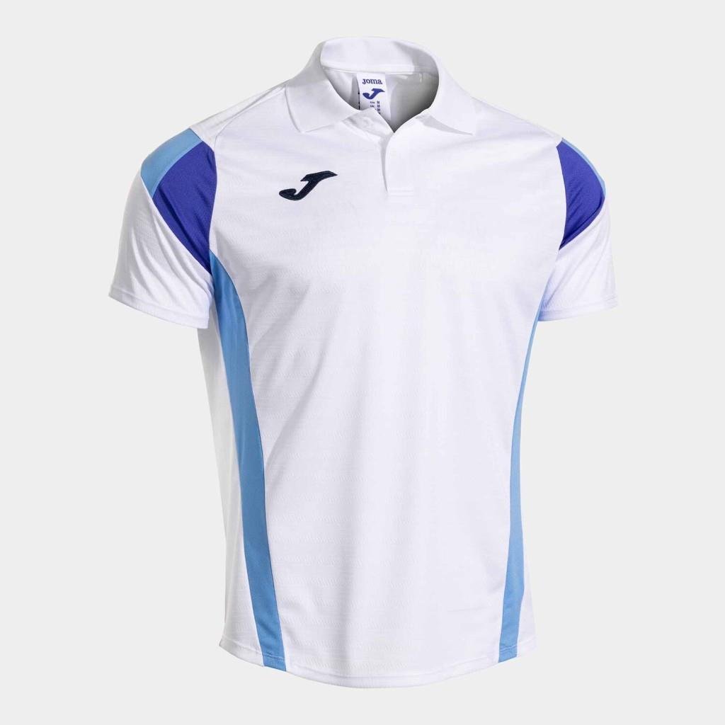 Joma Montreal Erkek Mavi Beyaz Polo Yaka Spor Tişört 104302.212