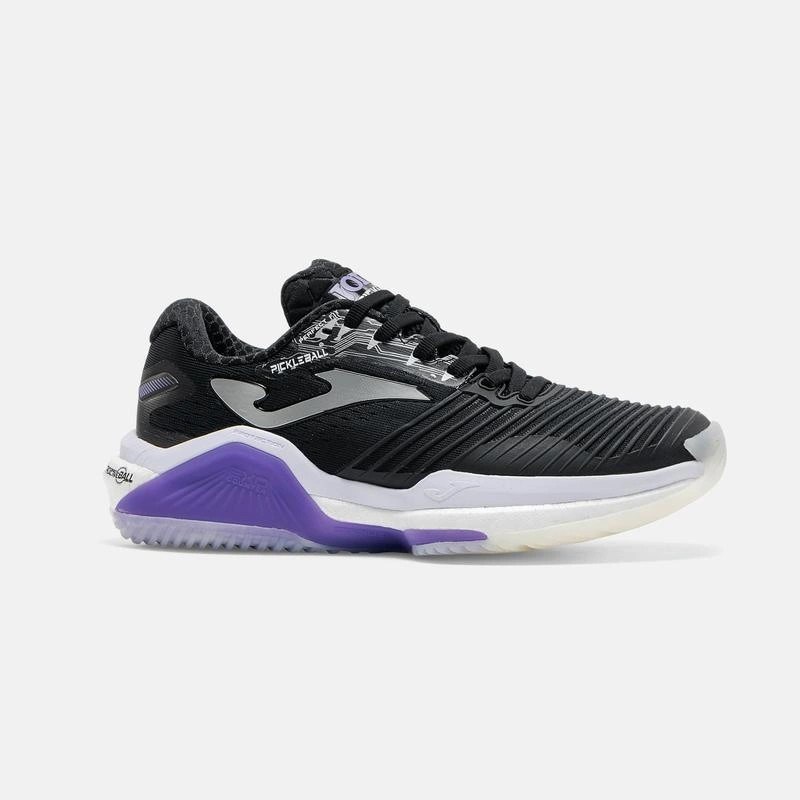 Joma PICKLS2601 Picklet Sert Kort Kadın Tenis ve Pickleball Ayakkabısı Siyah/Mor