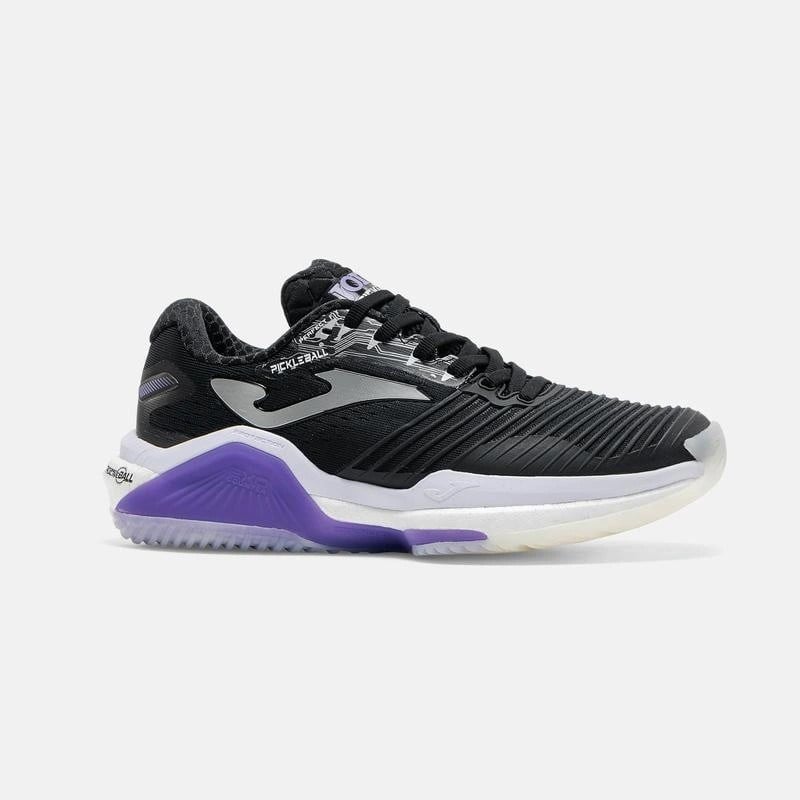 Joma PICKLS2601 Picklet Sert Kort Kadın Tenis ve Pickleball Ayakkabısı Siyah/Mor