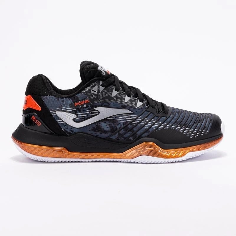 Joma Point TPOIW2501AC Erkek Toprak Ve Sert Kort Tenis Ayakkabısı Siyah