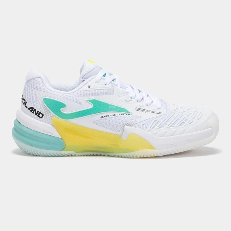 Joma Roland Kadın Beyaz Toprak Kort Tenis Ayakkabısı TROLLS2532C