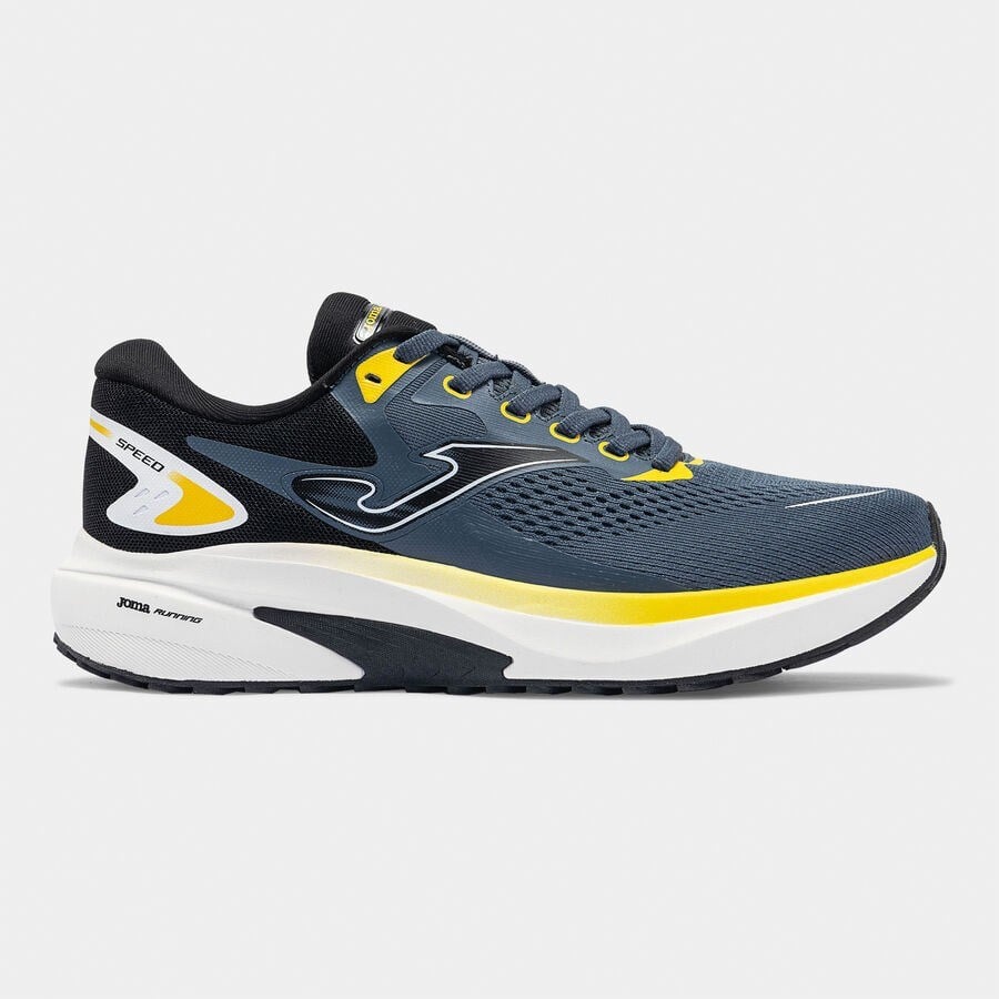 Joma RSPEES2622 Speed Erkek Koşu Ayakkabısı - Koyu Gri/Sarı