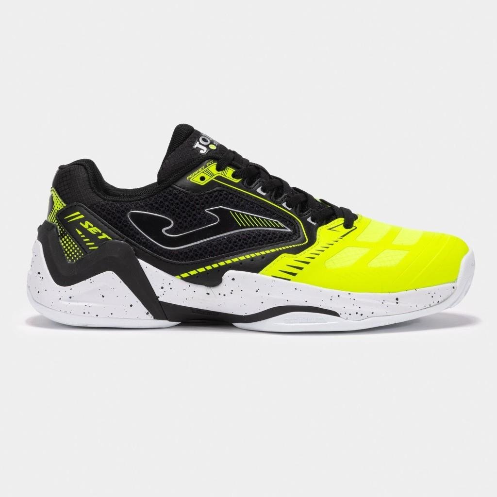 Joma Set Siyah Erkek Toprak & Sert Kort Tenis Ayakkabısı TSETS2531AC