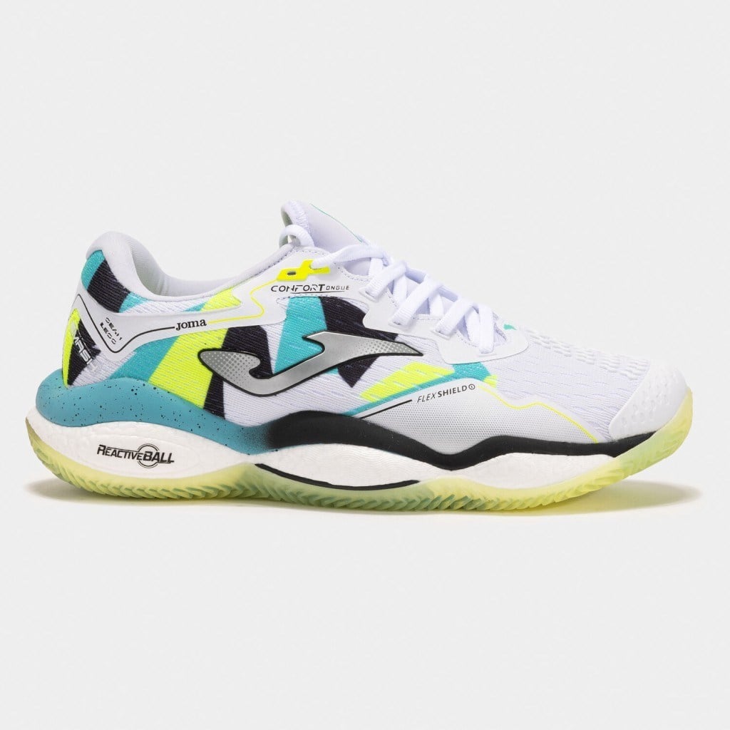 Joma Smash Erkek Beyaz Toprak Kort Tenis & Padel Ayakkabısı TSMAS2532C