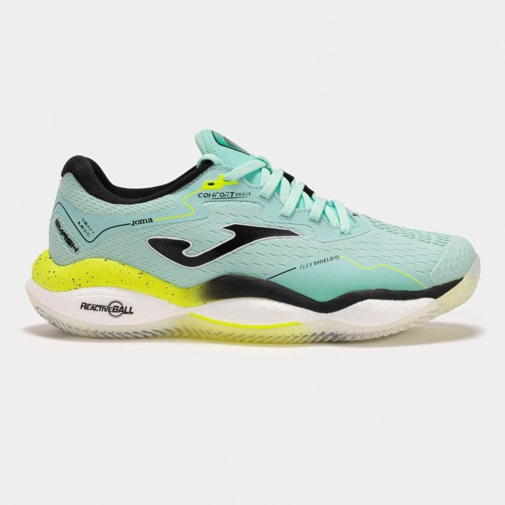 Joma Smash Erkek Turkuaz Toprak Kort Tenis & Padel Ayakkabısı TSMAS2527C