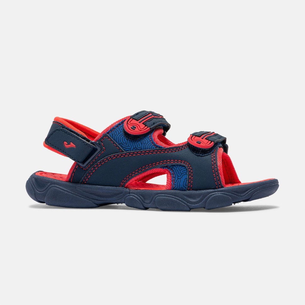 Joma SOCEJS2603V Çocuk Sandalet - Lacivert/Kırmızı