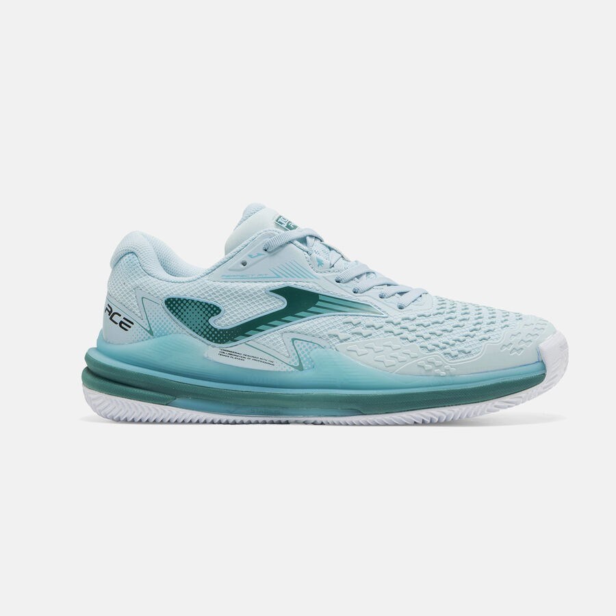 Joma TACES2605C Ace Erkek Toprak Kort Tenis Ayakkabısı Turkuaz Yeşil 