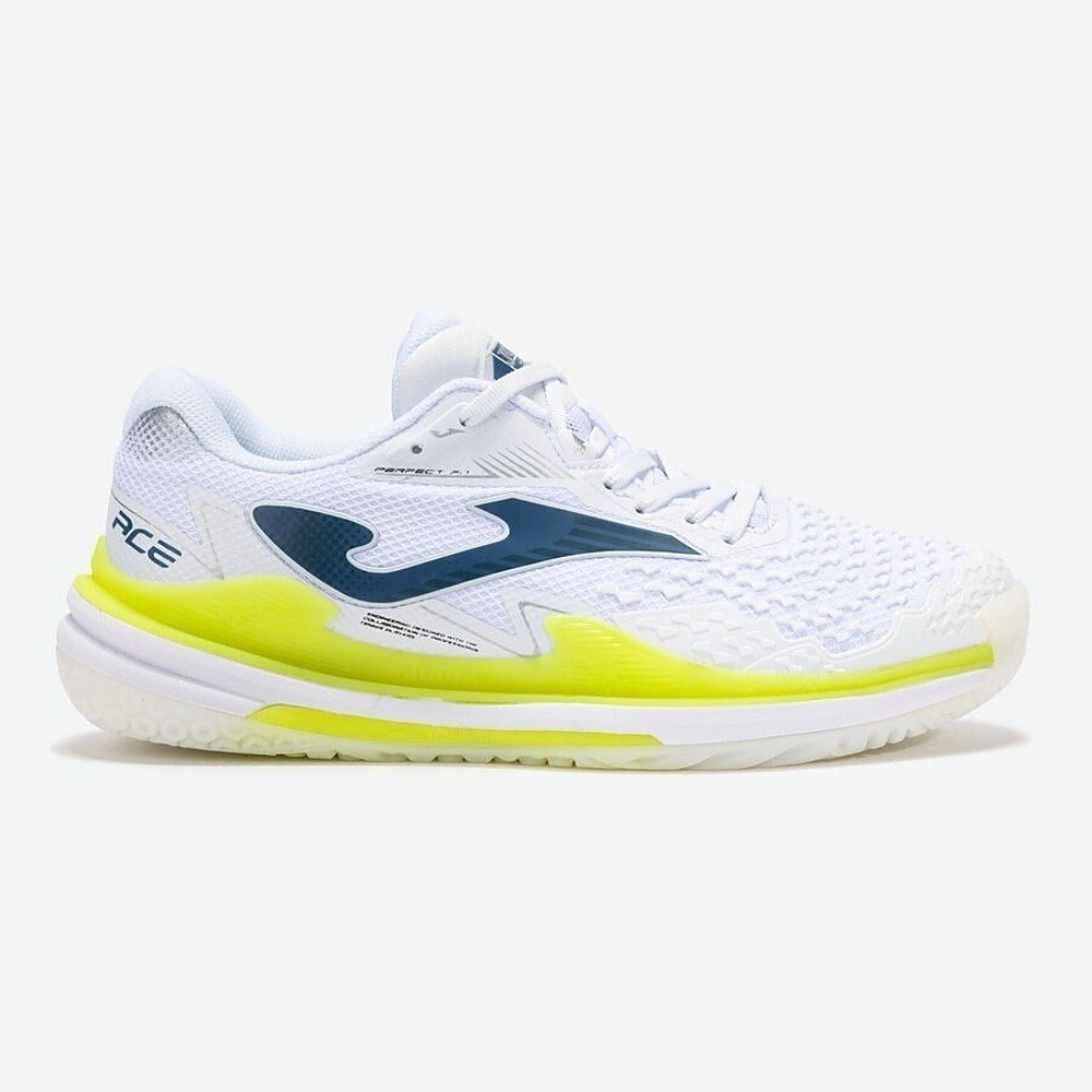 Joma TACEW2502AC Ace Sert & Toprak Kort Erkek Tenis Ayakkabısı - Beyaz/Lime