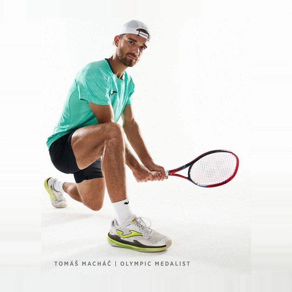 Joma TACEW2609AC Ace Sert & Toprak Kort Erkek Tenis Ayakkabısı - Neon Sarı/Siyah