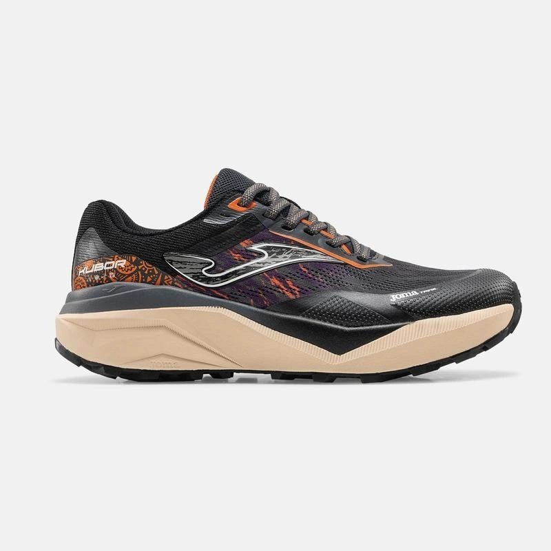 Joma TKKUBS2619 Kubor Erkek Outdoor ve Trail Koşu Ayakkabısı - Siyah/Turuncu