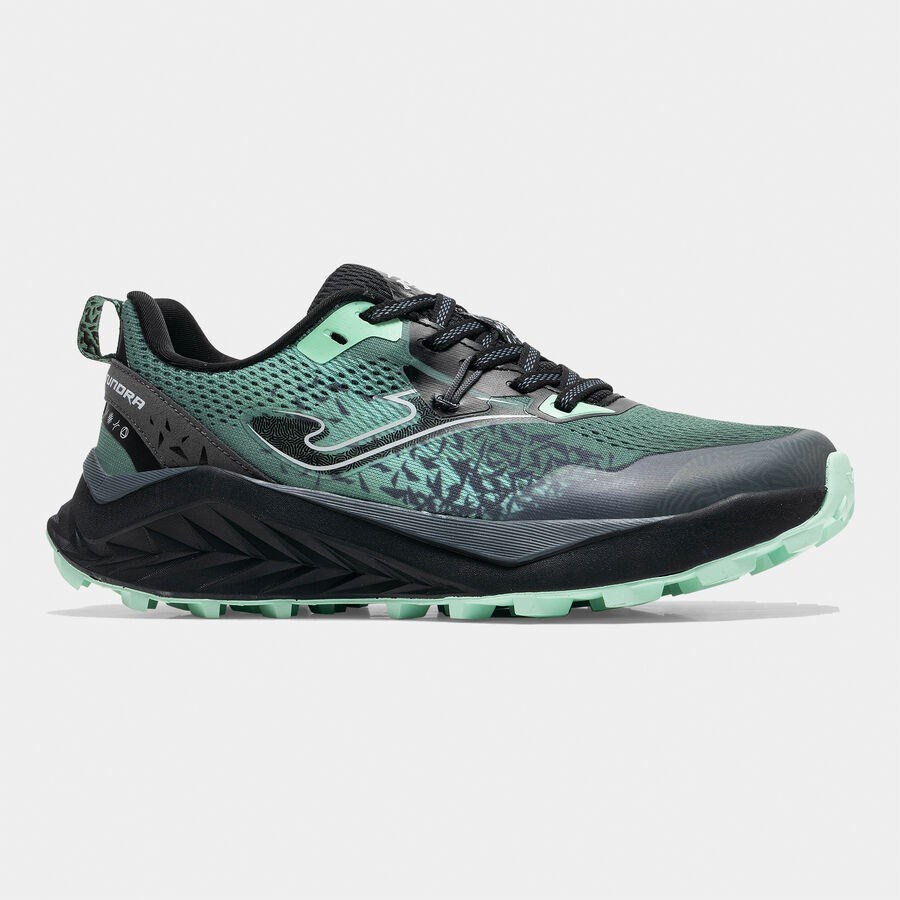 Joma TKTULS2615 Tundra Lady Trail Koşu Ayakkabısı Siyah/Yeşil