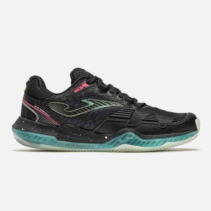 Joma TPOIS2601C Point Toprak Kort Erkek Tenis Ayakkabısı Siyah