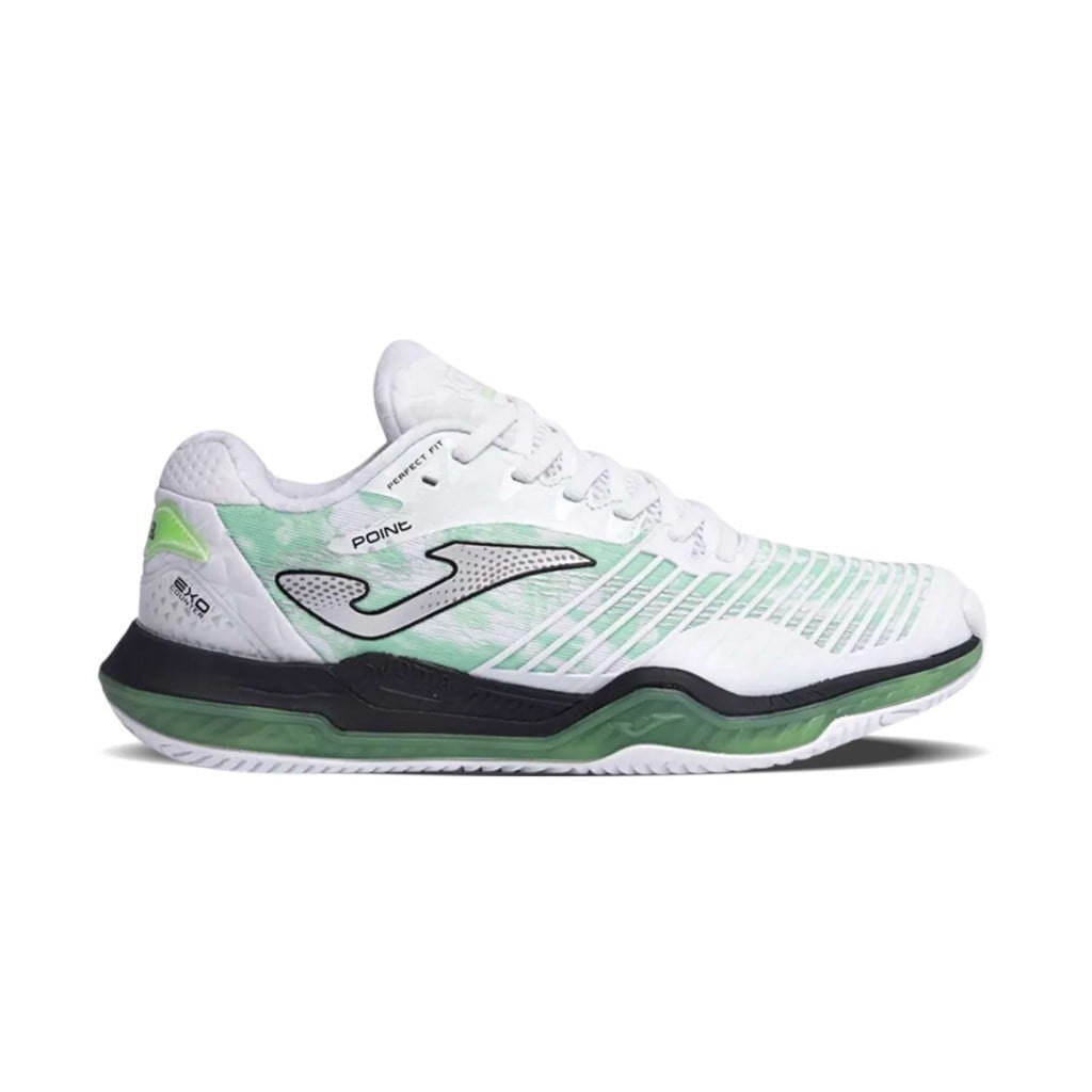 Joma TPOIW2502C Point Erkek Toprak Kort Tenis Ayakkabısı - Beyaz