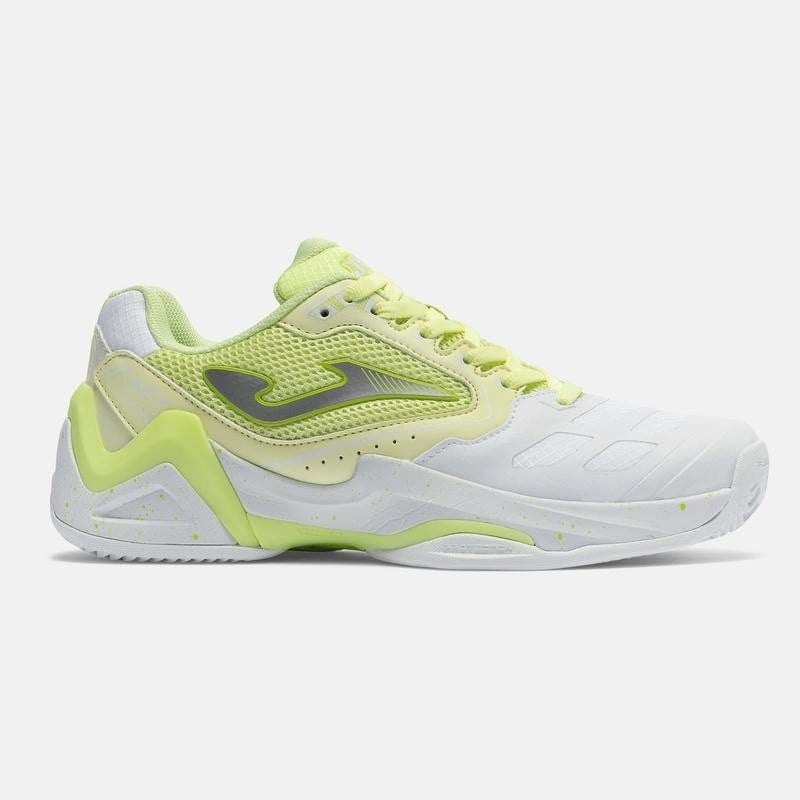Joma TSELS2611AC Set Lady Sert Kort Kadın Tenis Ayakkabısı Beyaz/Lime
