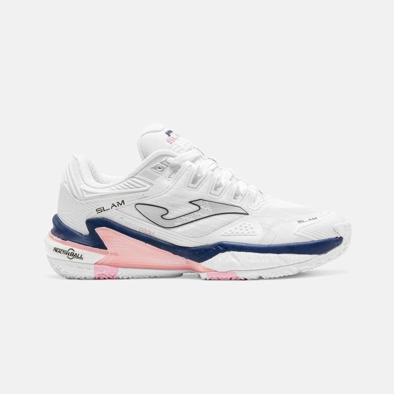 Joma TSLALS2632OM Slam Kadın Padel Ayakkabısı Beyaz/Pembe