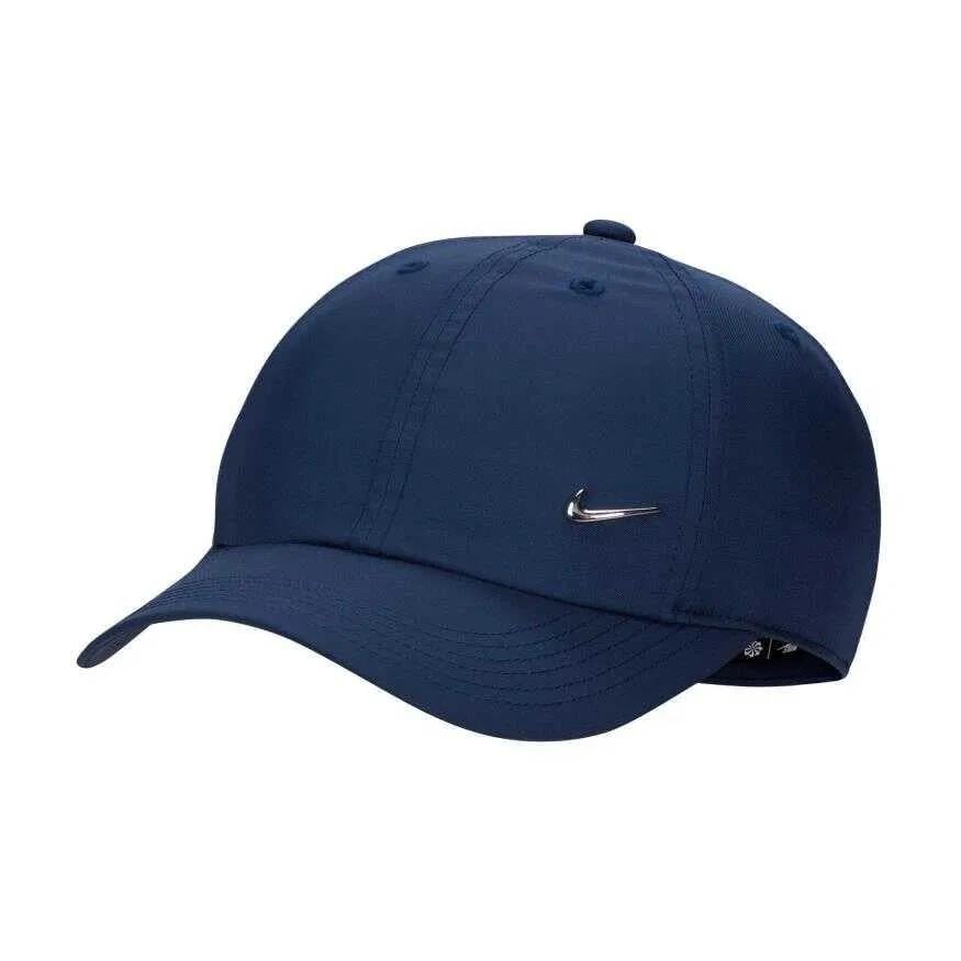 Nike Dri-FIT Club Metal Swoosh Çocuk Şapkası (Mavi) FB5064-410