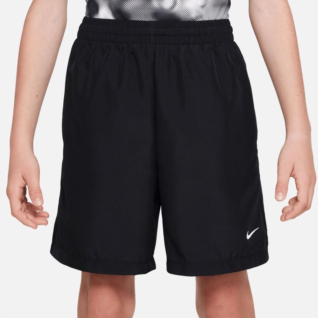 Nike Dri-FIT Multi Erkek Çocuk Siyah Tenis Şortu DX5382-010