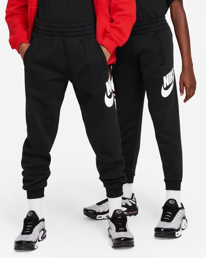 Nike FD2995-010 Club Fleece Büyük Çocuk Jogger Pantolon - Siyah