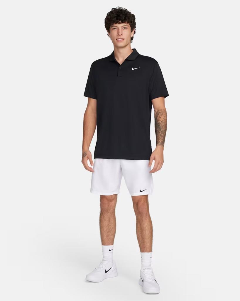 NIKE FD5384-100Victory Dri-FIT Erkek Tenis Şort Beyaz