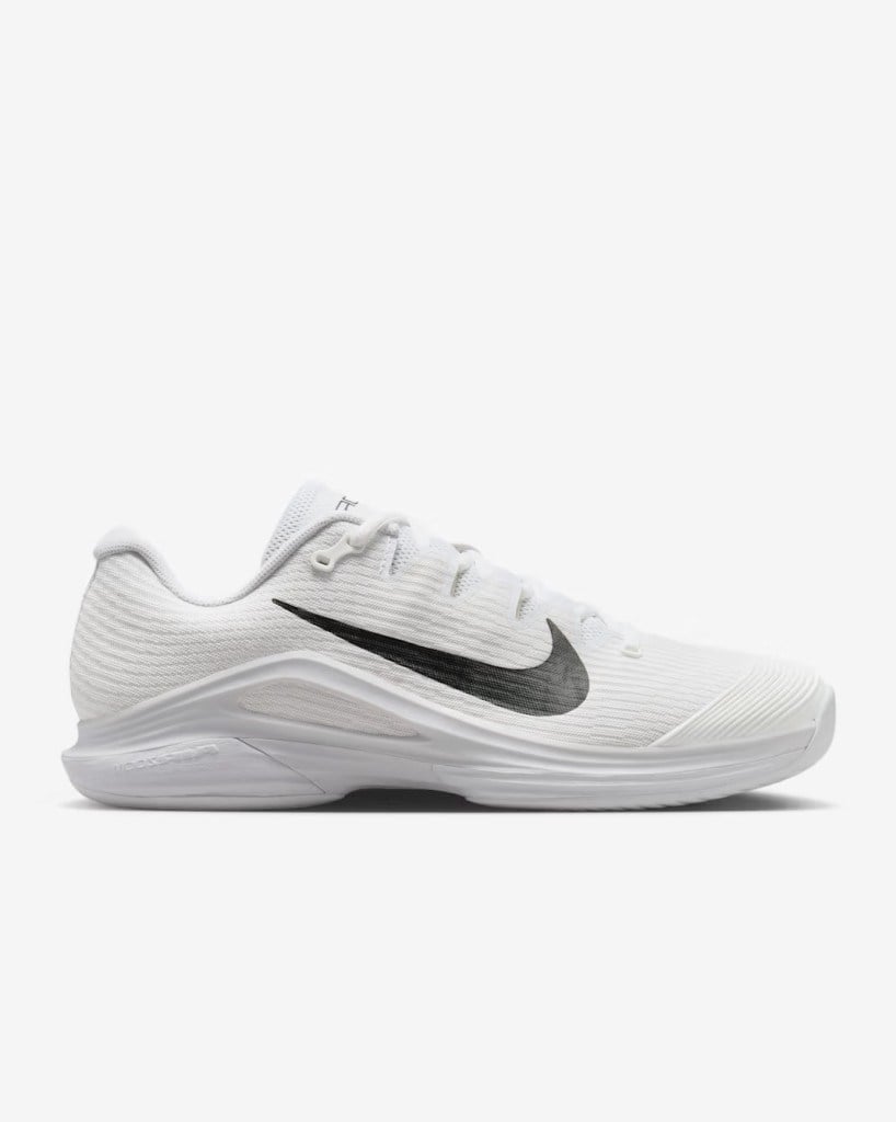 Nike FV5552-101 Vapor 12 Sert Kort Erkek Tenis Ayakkabısı - Beyaz