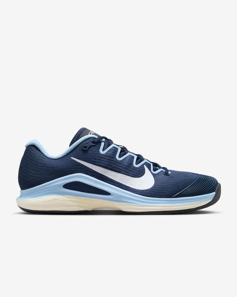 Nike FV5552-402 Vapor 12 Sert Kort Erkek Tenis Ayakkabısı - Lacivert