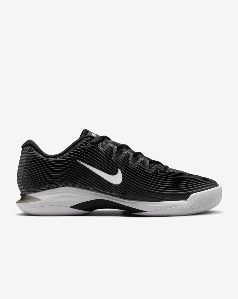 NIKE FV5554-001 W ZOOM VAPOR 12 Kadın Siyah Sert Kort Tenis Ayakkabı
